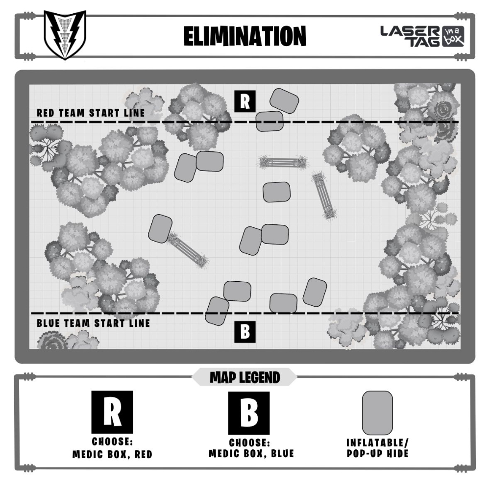 Elimination Easy Laser Tag Game ideas [VIDEO]